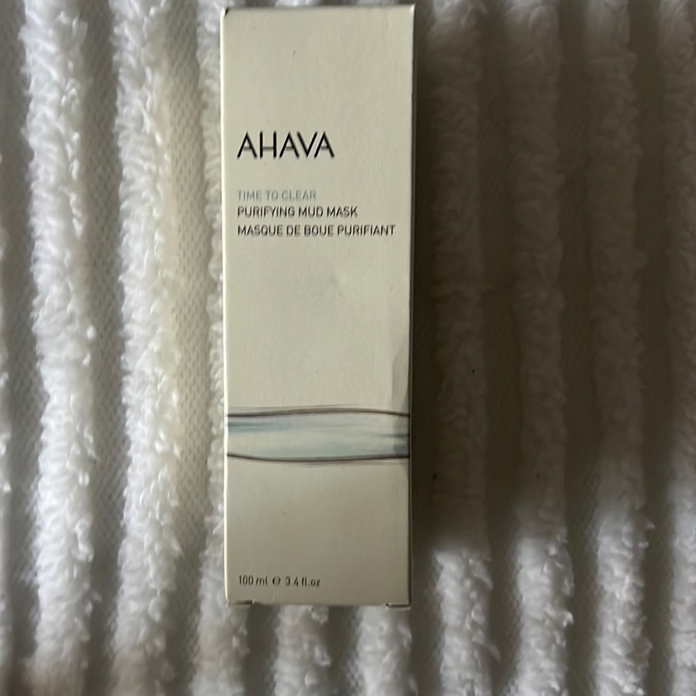 Ahava purifying mud mask